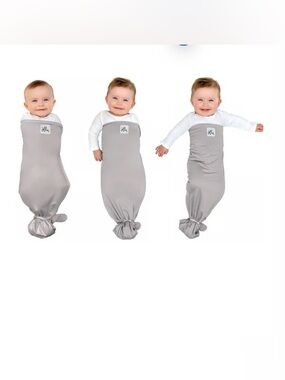 The Ollie World Swaddle Gray Like New